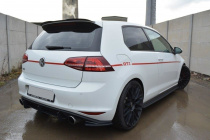 VW Golf VII GTI 2012-2016 Bakre Sidoextensions V.1 Maxton Design